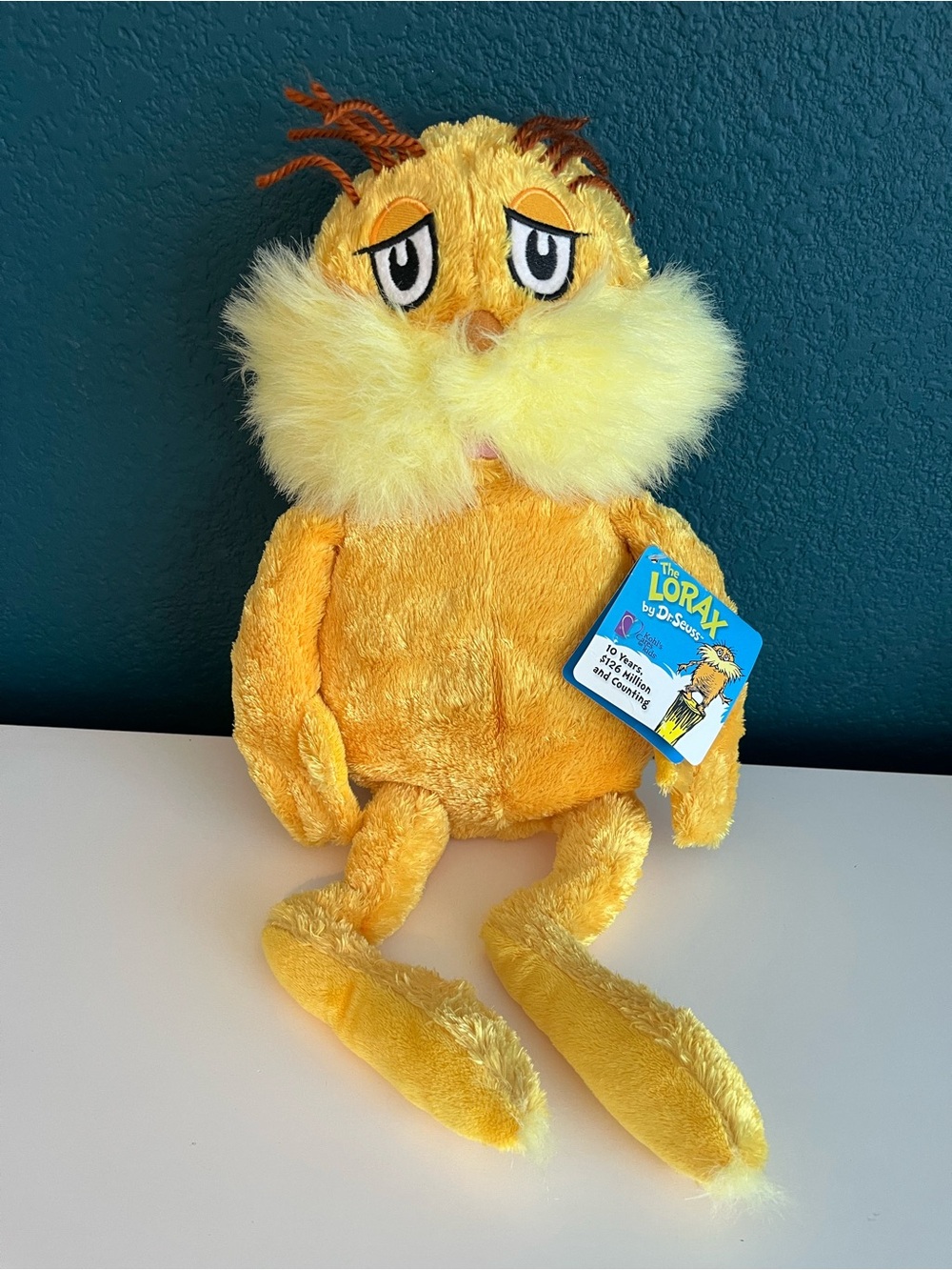 The Lorax Dr. Seuss Plush Stuffed Animal Kohl's Kids 2005